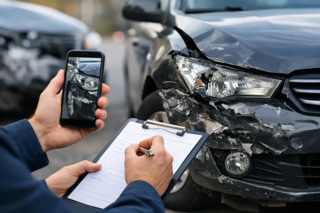 How to Document Accident Damage for Repairs