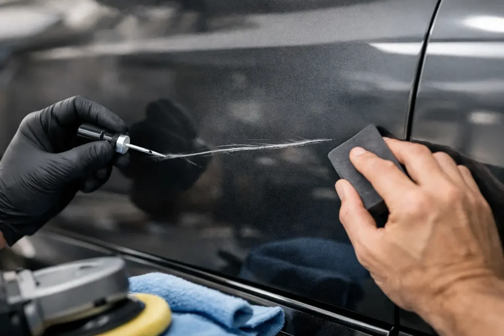 How to Repair Keyed Car Scratch Damage