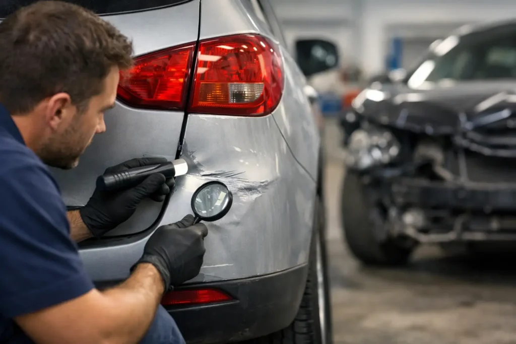 How to Spot Hidden Collision Damage Signs