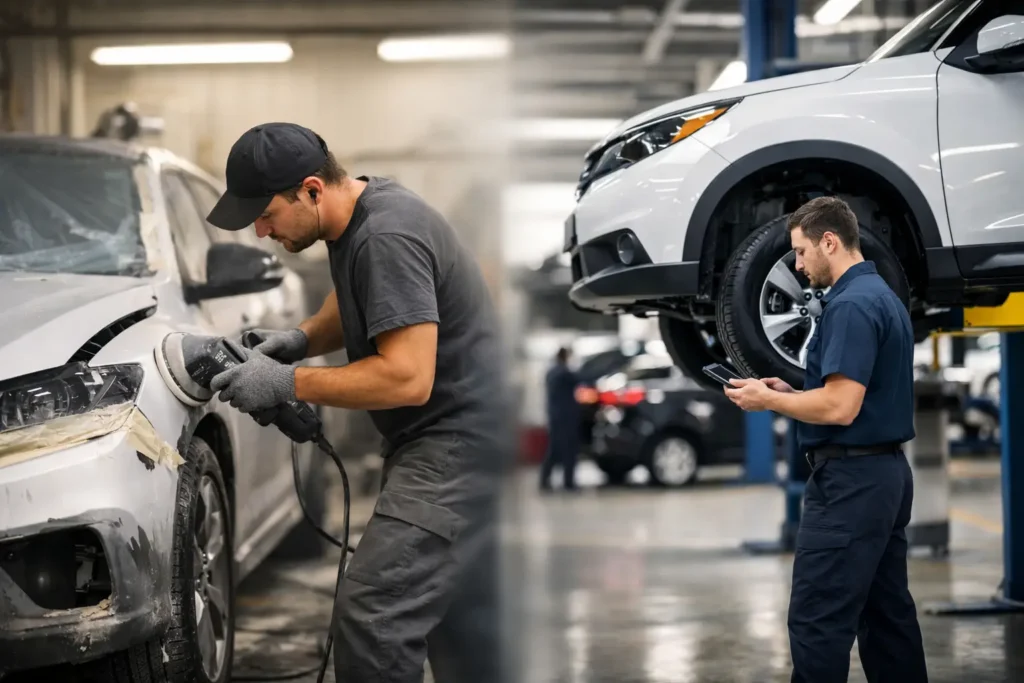 Body Shop vs Dealership Repair: Which Wins?