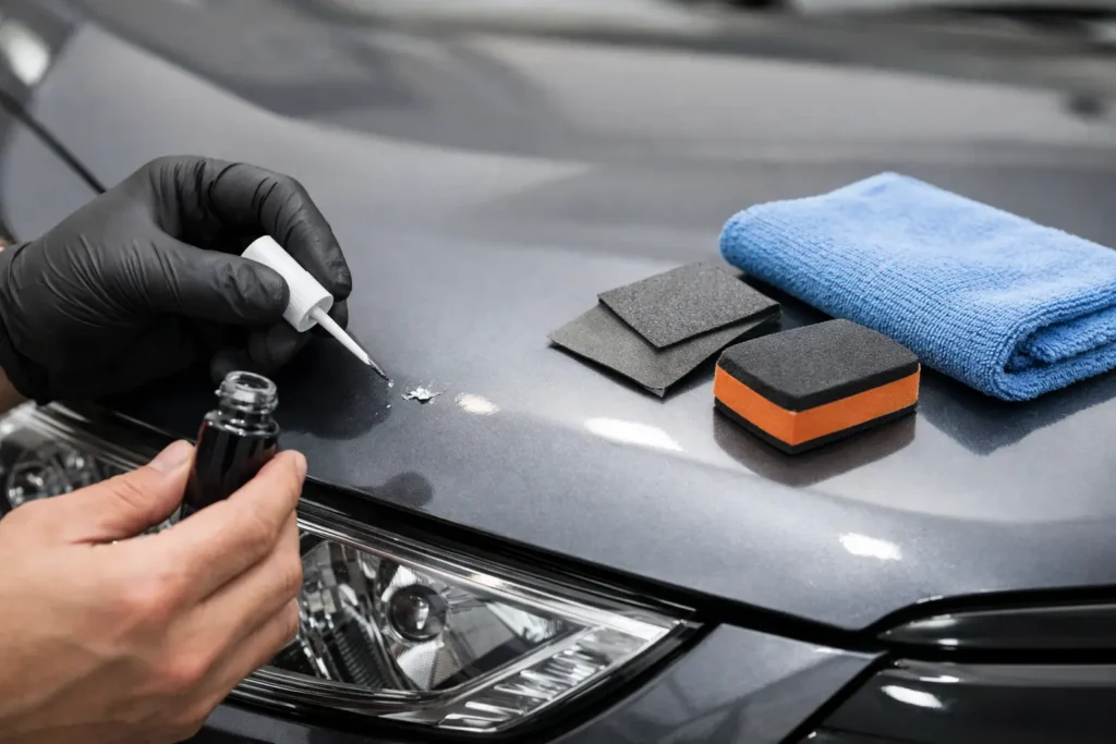 How to Repair Stone Chip Paint Damage