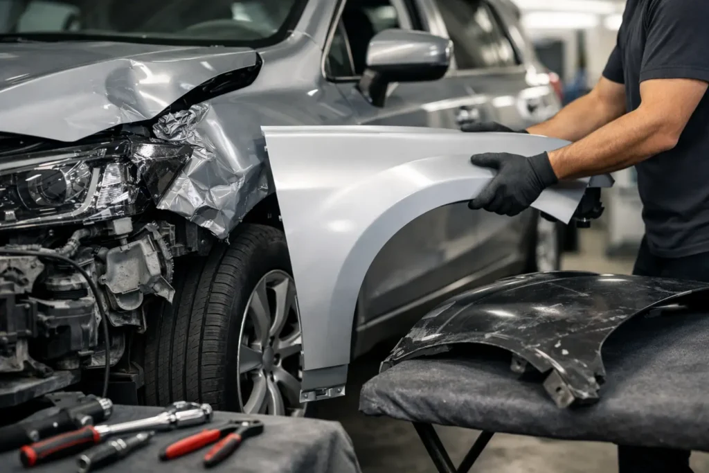 Panel Replacement Guide for Accident Damage