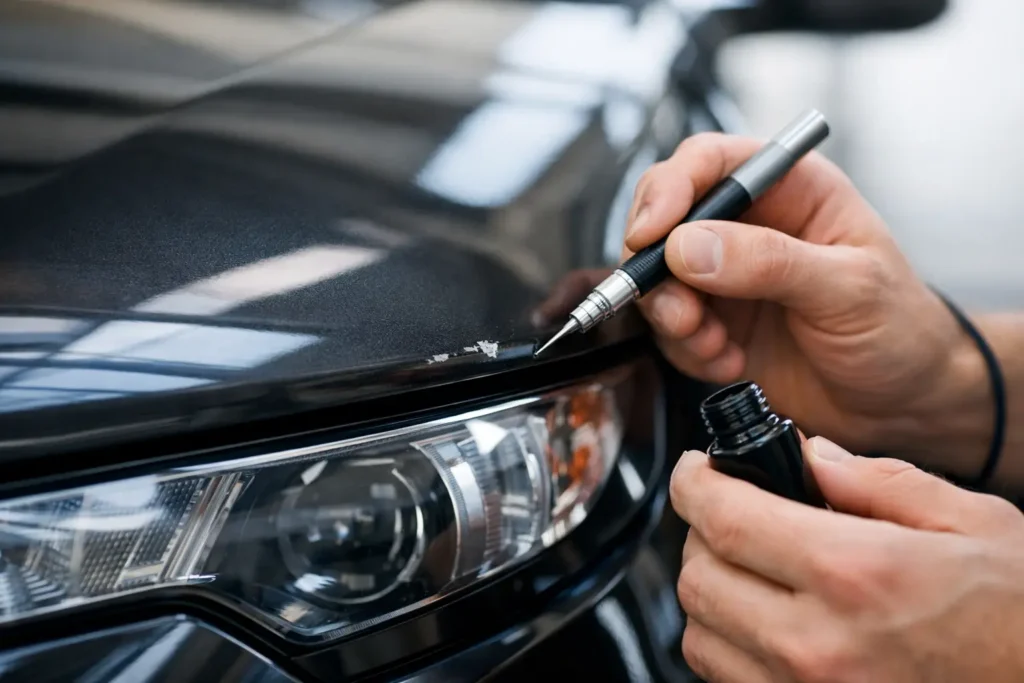 Stone Chip Repair on Your Bonnet Edge Explained